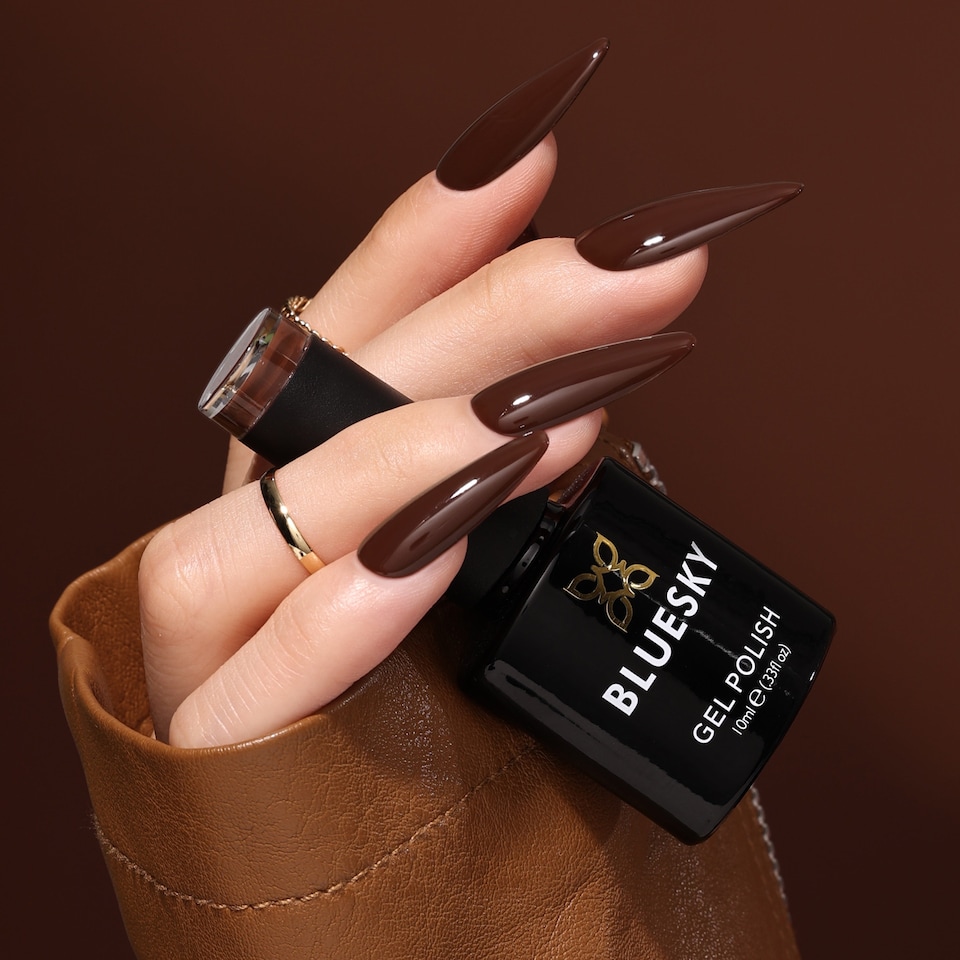 image 1 of Bluesky Red Gel Polish - Savanna Soil 10ml | Red | Savanna Soil | 10[en_GB] milliliter