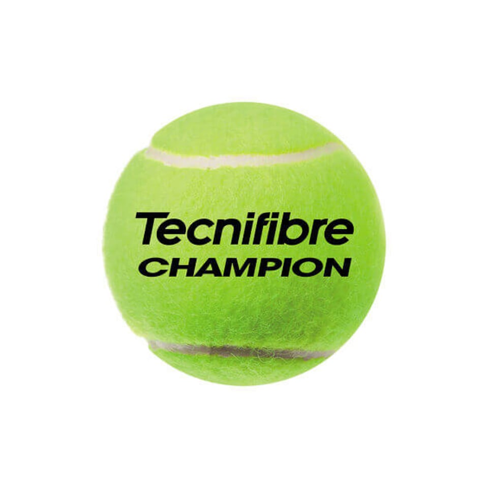 image 1 of Tecnifibre Champion Tennis Balls - Tube of 4 | Black