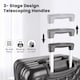 image 4 of Alivio 4Pc Hard Shell Suitcase ABS Luggage Travel Trolley with Telescopic Handle & TSA Lock