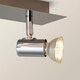 image 5 of ValueLights Consul Chrome 6 Way Adjustable Ceiling Spotlight | Chrome
