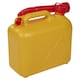 image 5 of 5L Shell Fuel Petrol Diesel Jerry Can Gas Tank Handle & Pouring Nozzle Spout Set of 2