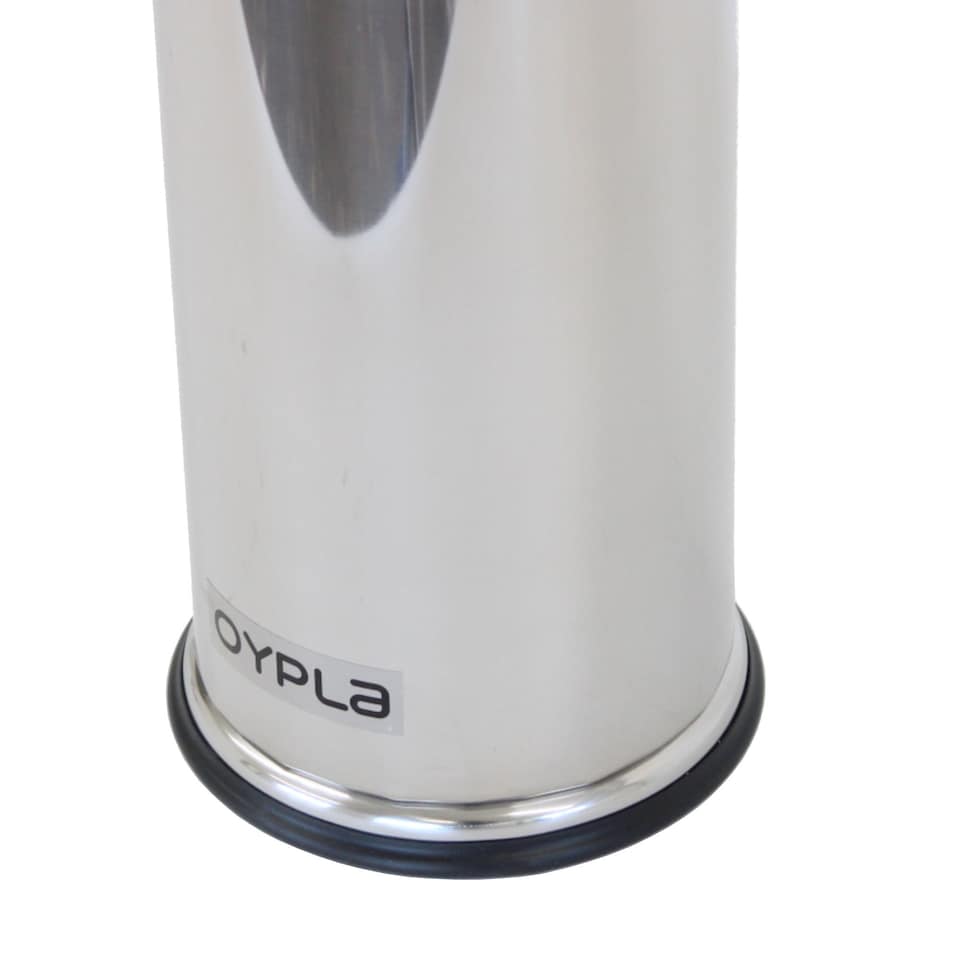 image 1 of Free Standing Stainless Steel Ashtray Cigarette Rubbish Bin