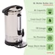 image 2 of Oypla Electrical 8L Catering Hot Water Boiler Tea Urn Coffee