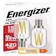 image 2 of Energizer LED Filament Cookerhood E14 420lm 4W 3000K (Warm White) - Pack of 2