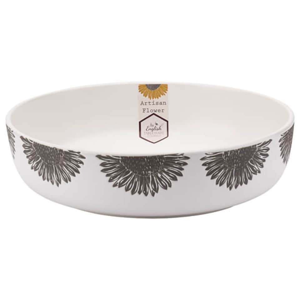 image 1 of English Tableware Company Artisan Flower Serving Bowl
