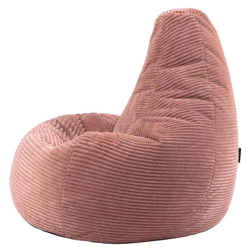 image 1 of Dalton Medium Beanbag Corduroy Dawn Pink | Pink | Pink | 1