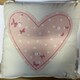 image 4 of Heart Floral Design Pillow Cushion