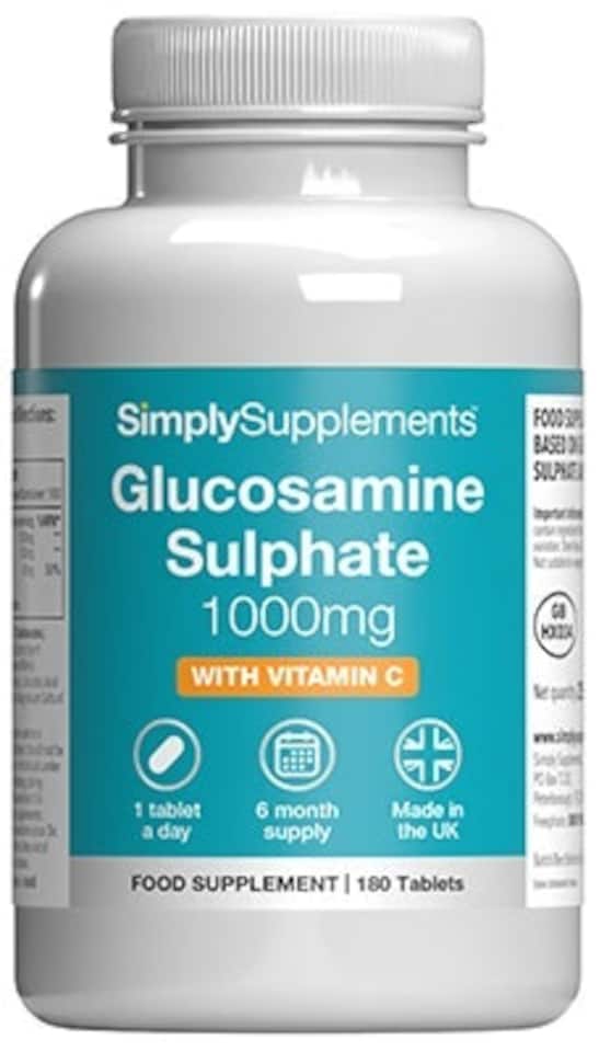 image 1 of Glucosamine 1,000mg with Vitamin C - 180 Tablets
