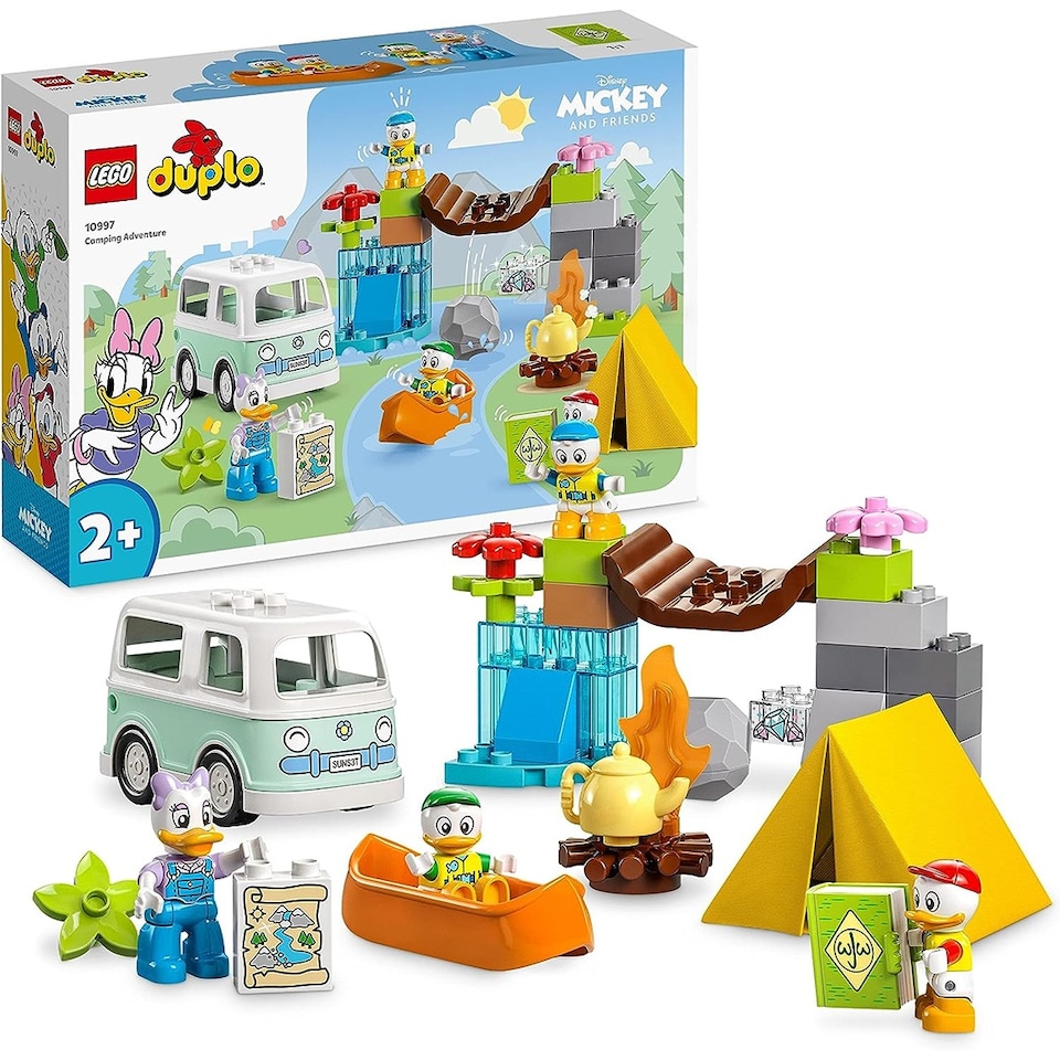 image 1 of LEGO 10997 DUPLO Disney Mickey and Friends Camping Adventure