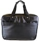 image 2 of Lorenz Leather Look Business / Work / Travel Briefcase / Shoulder / Laptop Bag | Black | Black