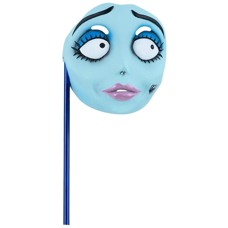 image 1 of Corpse Bride Womens/Ladies Emily Mask - Blue - One Size One Size