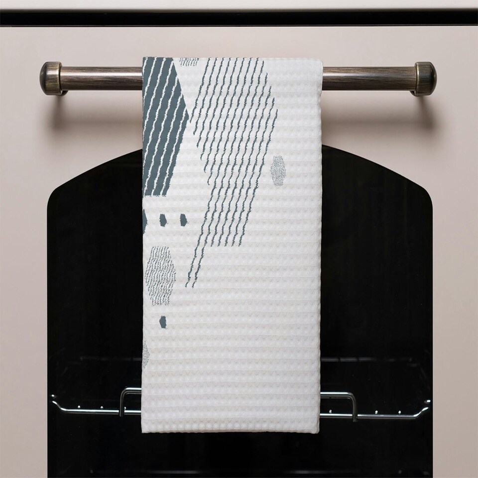 image 1 of Geometric graphic 1600s (Kitchen Towel)