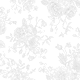 image 2 of Romantic Roses Wallpaper in Grey on White Multi