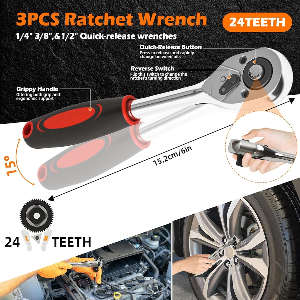 image 1 of Alivio 216 Piece Universal Tool Set with Ratchets, Wrenches & Bits