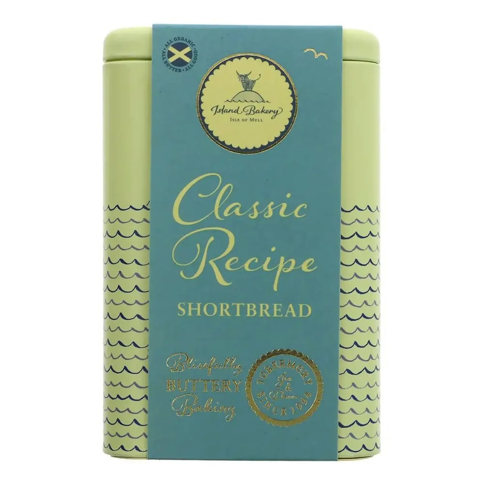 Organic Classic Recipe Shortbread 175g (Island Bakery Organics)