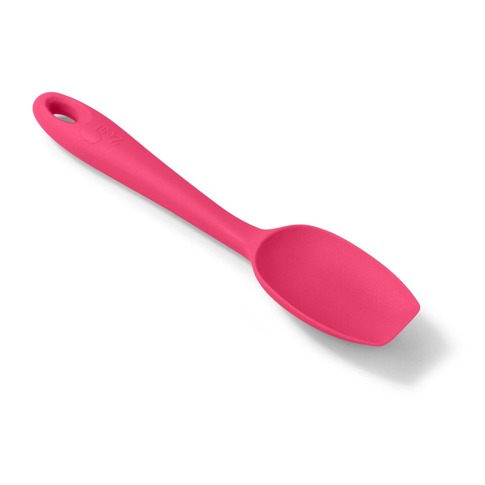 Zeal Silicone Spatula Spoon, 20cm, Neon Pink