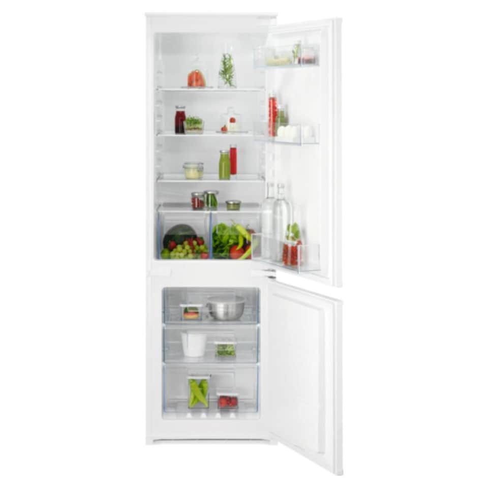 image 1 of AEG 70-30 Integrated No Frost Fridge Freezer, 257 Litre, 55cm - NSC6N18ZES