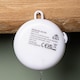 image 3 of 21cm Battery Operated Light up Christmas Bell Window Decoration with Warm White LEDs