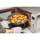 image 5 of Panasonic NN-CD58RS Stainless Steel 27L Slim Inverter Microwave with Grill, Oven & Air Fry - 1000W