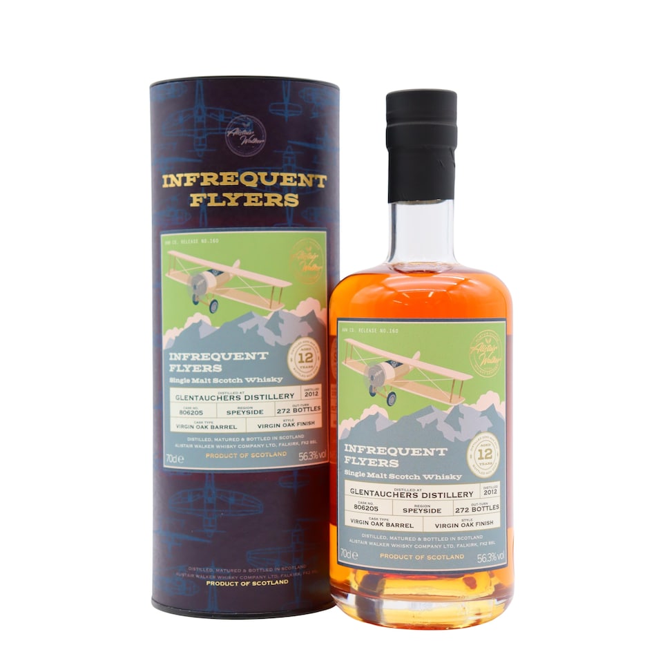 image 1 of Glentauchers - Infrequent Flyers - Single Cask No. 806205 2012 12 year old Whisky