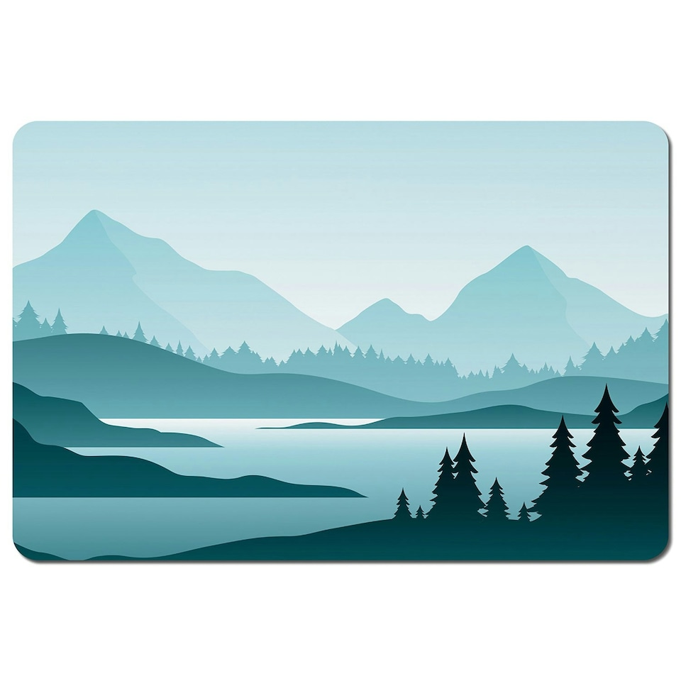 abstract mountain landscape (Placemat)