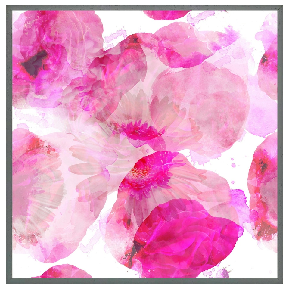 image 1 of Andrew lee bo ho in pink (Picture Frame) Grey | L