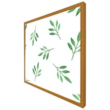 Green leaf (Picture Frame) Brown | Oak | M