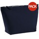 image 1 of Westford Mill Canvas Accessory Bag (Pack of 2) - Navy - M Blue