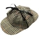 image 1 of Victorian Detective Deerstalker Hat – Classic Sherlock Holmes Fancy Dress Accessory N/A | One Size