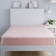 image 2 of Serene Plain Dyed Fitted Bed Sheet Blush
