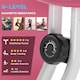 image 6 of HOMCOM Magnetic Resistance Exercise Bike Foldable LCD Adjustable Seat Grey
