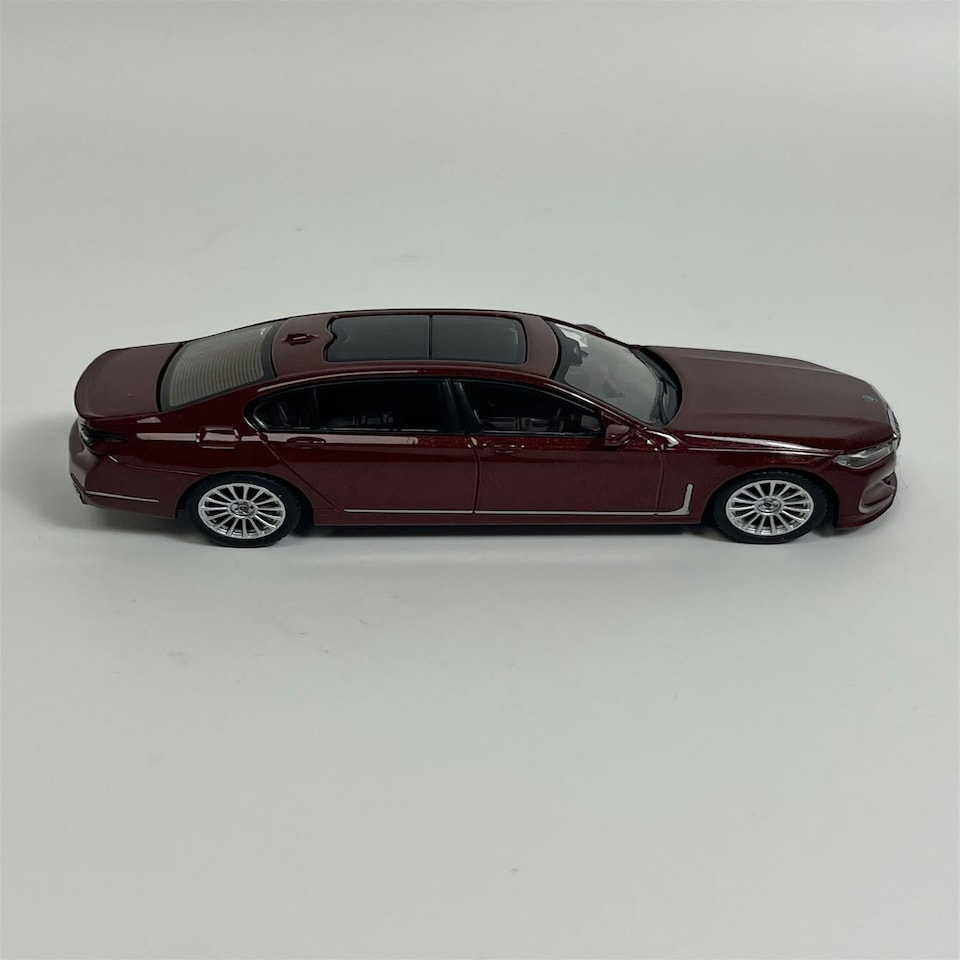 image 1 of BMW Alpina B7 xDrive Aventurin Red RHD 1:64 Scale Mini GT MGT00693R