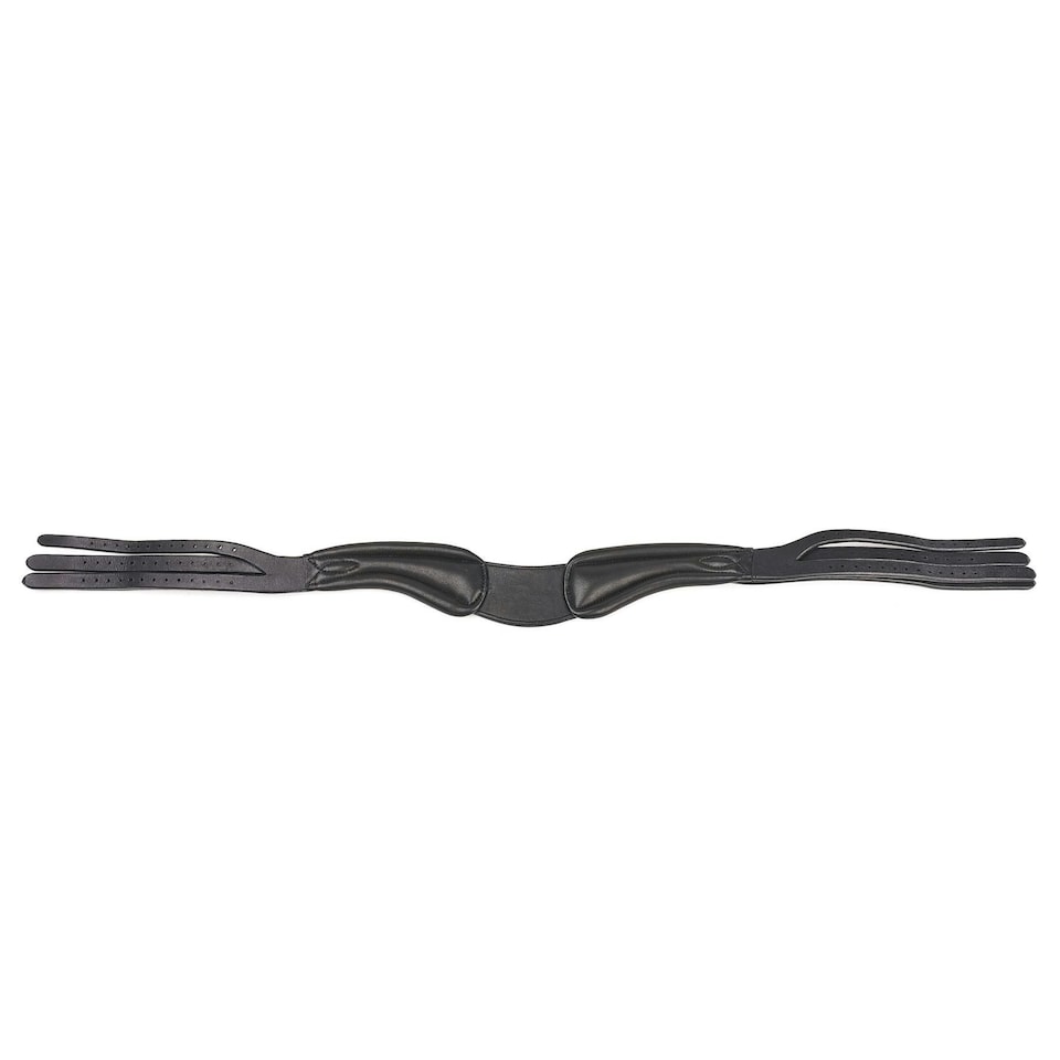 image 1 of Shires Rapida FreedomFit Double Headpiece Black | Size: Full
Colour: Black