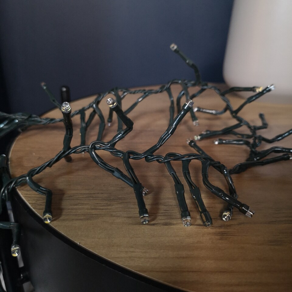 image 1 of 62.5m 5000 Rainbow LEDs Indoor Outdoor Cluster Christmas Lights with Timer