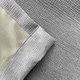 image 4 of Matrix Grey Curtains 66 x 54 inch (168 x 137 cm) Room Darkening Pencil Pleat Thermal Noise Reducing Curtains for Bedroom and Living Room