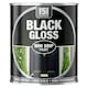 image 1 of 151 Non Drip All Colours Paint Tin Exterior Interior Hard Drying 300ml Black | Gloss