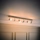image 3 of ValueLights Consul Chrome 6 Way Adjustable Ceiling Spotlight | Chrome