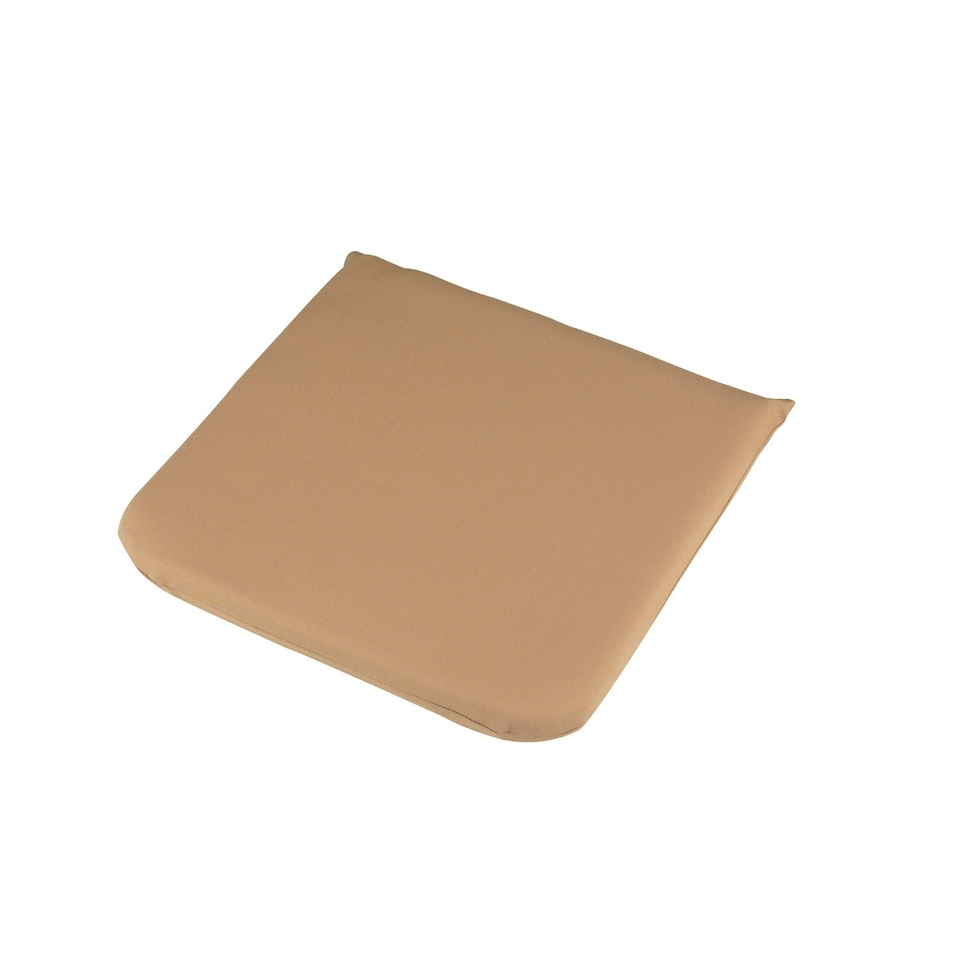 Seat Pads Outdoor Garden Furniture Cushion - L40 x W40 x H4 cm - Mocha Brown