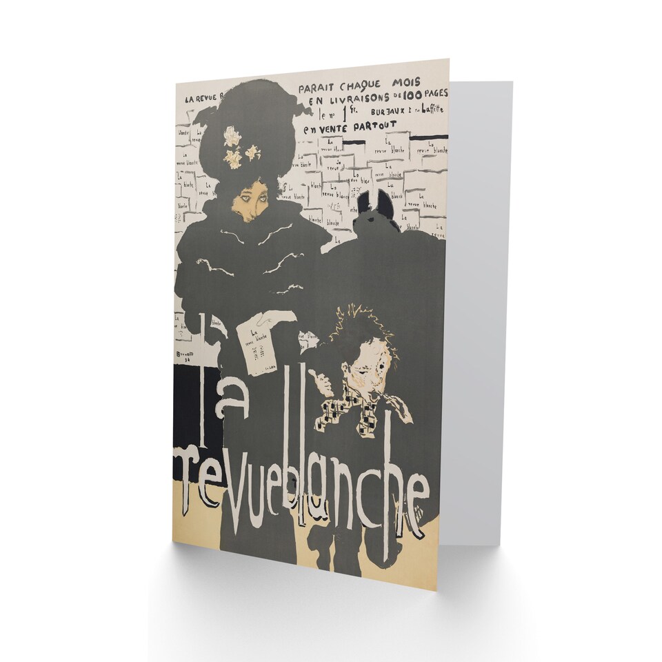 image 1 of Pierre Bonnard Art Card Poster for the Revue Blanche Journal