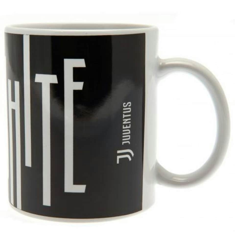 image 1 of Juventus FC Black and White Mug - Black/White - One Size