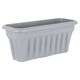 image 3 of Vista 2x 60cm Rectangular Plastic Garden Trough Grey