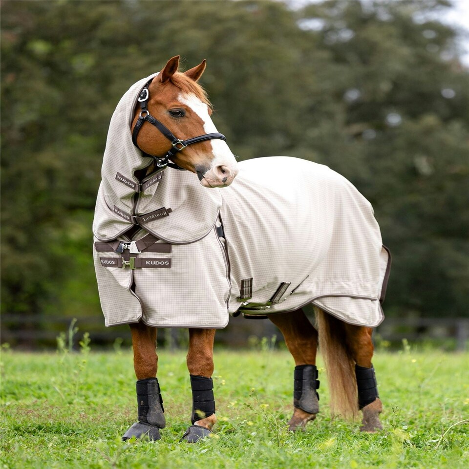 LeMieux Kudos Field Rug Grey | 6ft 9
