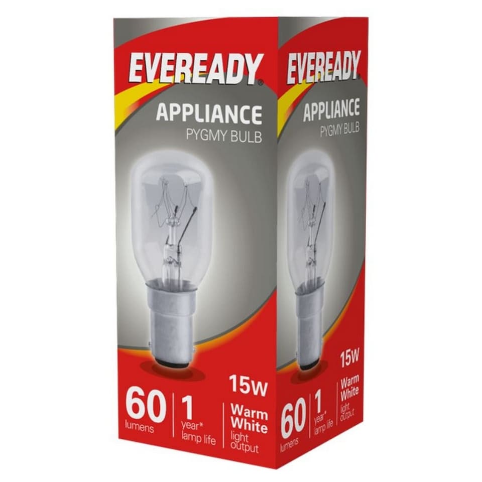Eveready Pygmy 15W SBC Light Bulb (Pack Of 10) | Clear | Transparent | One Size | 1