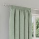 image 2 of Enhanced Living Dallas Blackout Thermal Natural Curtains with 3 inch Tape Top Header (PAIR) - 46x90 inch (117x229cm)