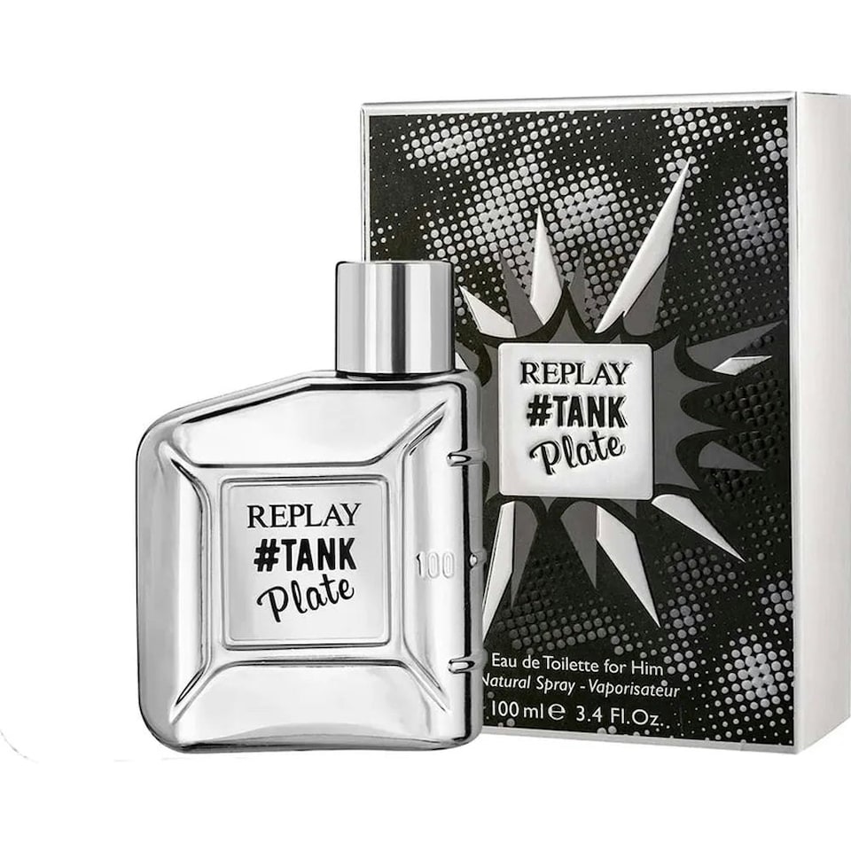 image 1 of Replay #Tank Plate for Him Eau de Toilette 100ml Spray