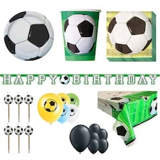 Football 16 Person Deluxe Party Pack