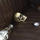 image 4 of Suck UK Skull Bottle Opener - Gold Vintage Bar Accessory