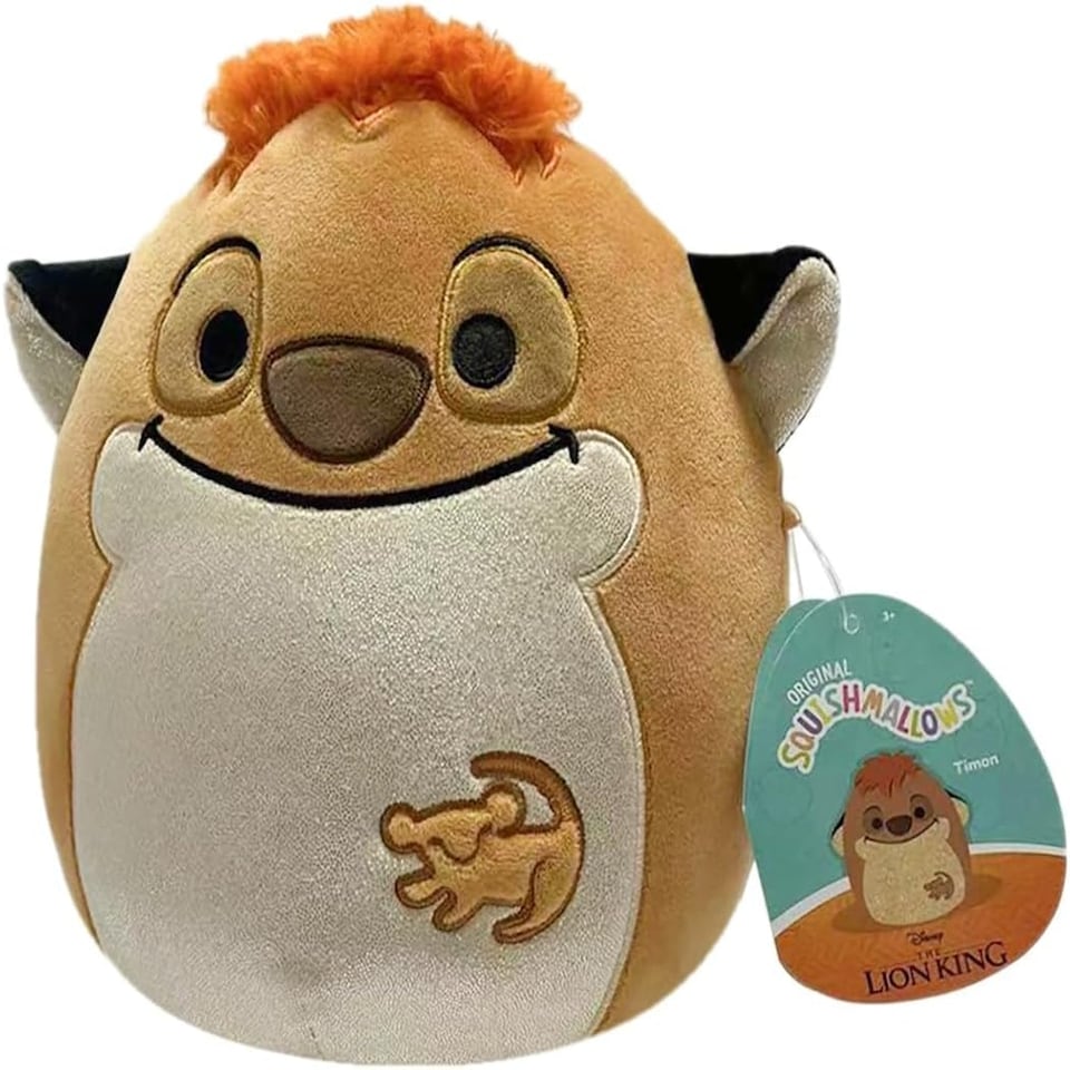 image 1 of Squishmallows - 8'' -Lion King (Timon) Plush