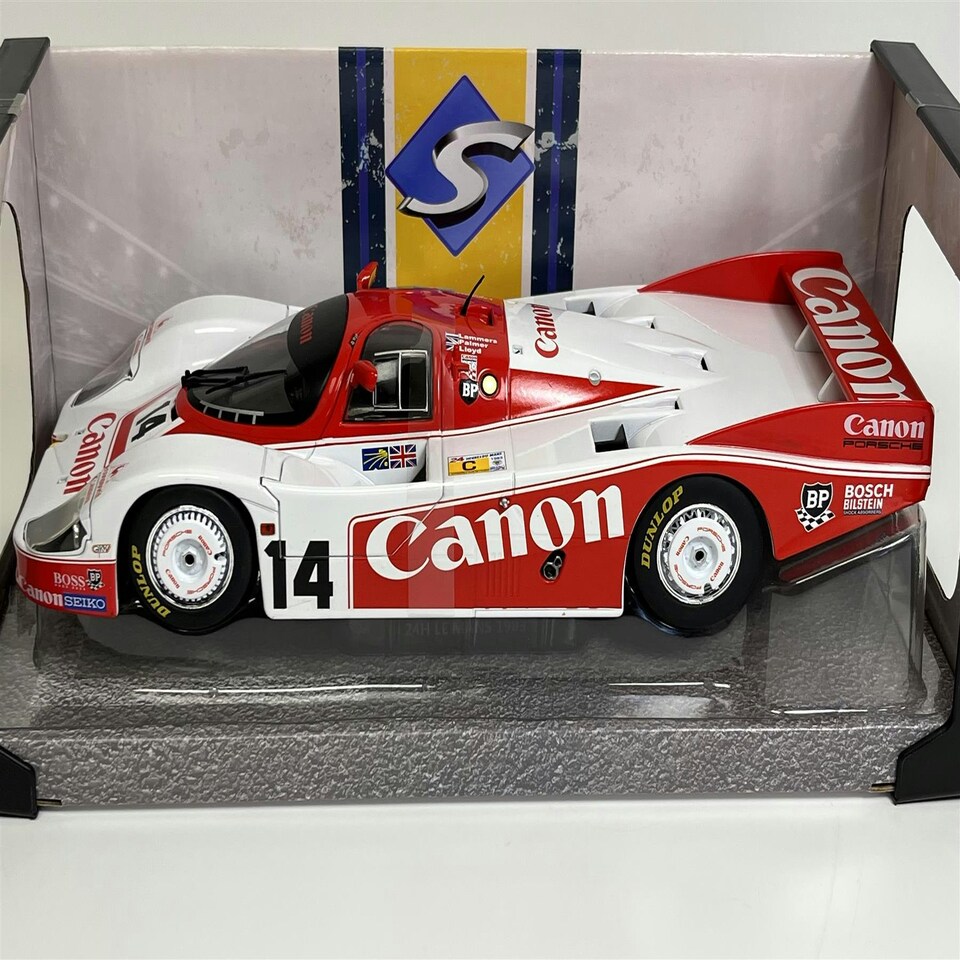 image 1 of Porsche 956LH 24H Le Mans 1983 Lammers Palmer Lloyd 1:18 Solido 1805506