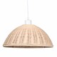 image 2 of Set of 2 Colette - Rattan Dome Pendant Lightshades | Cream | Large | 2